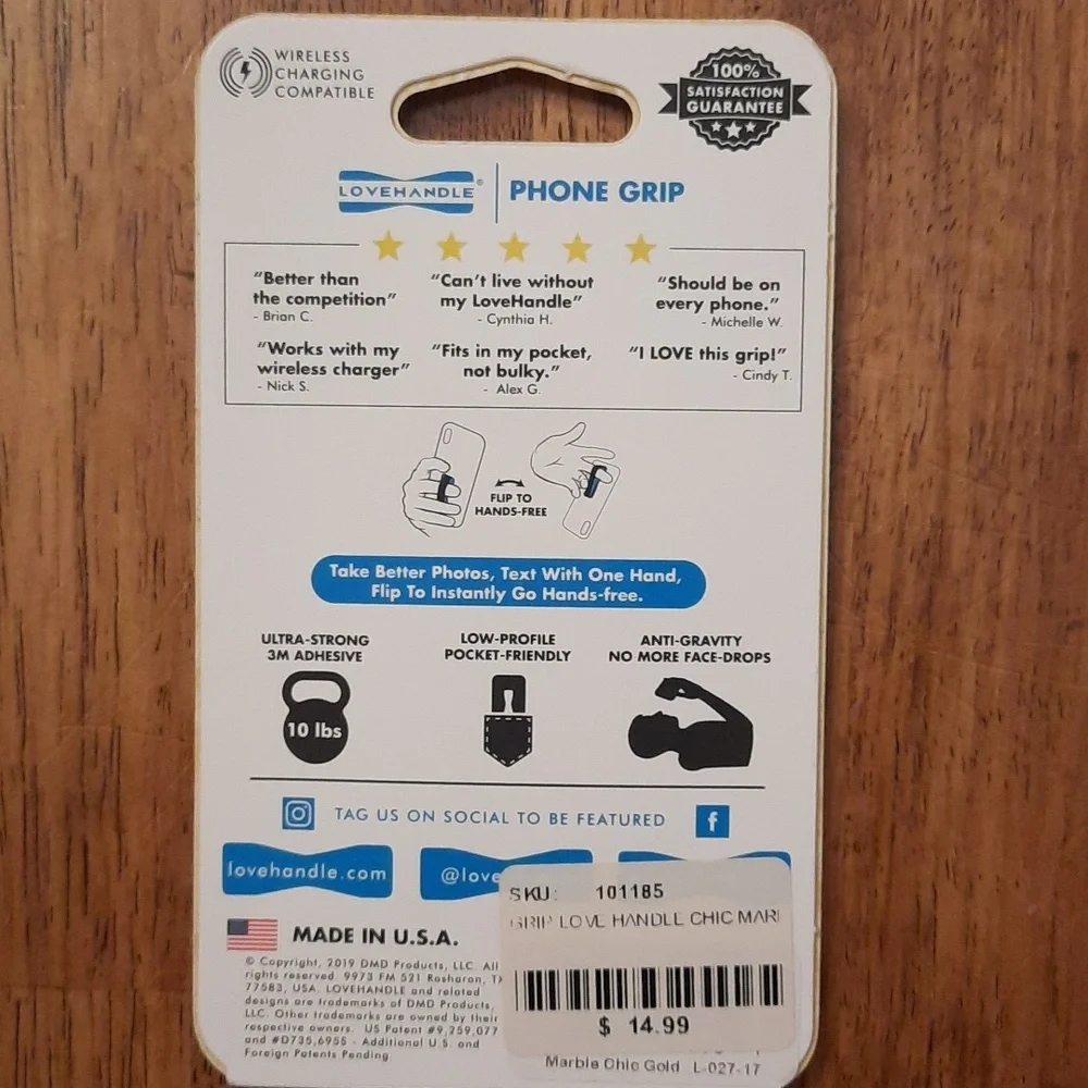 Love Handle Phone Grip Sets NWT
